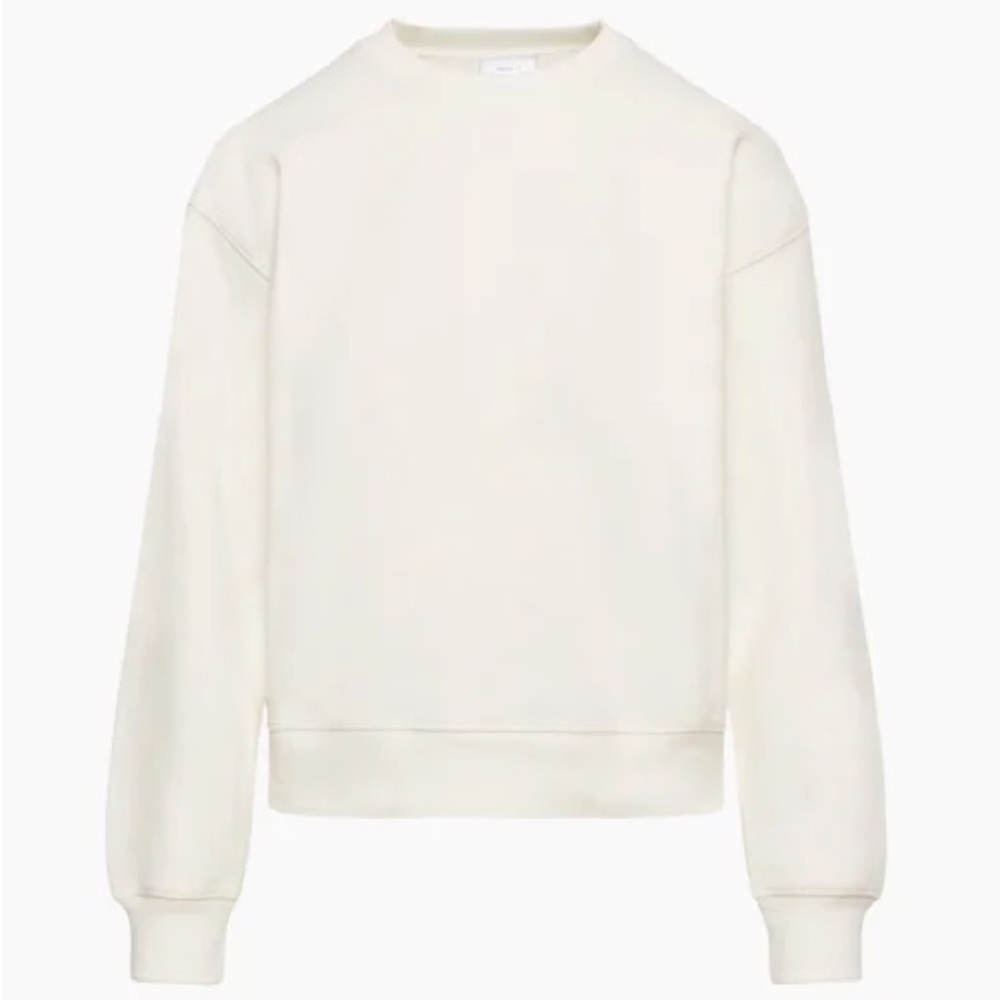 Aritzia Cozy Sweatfleece Perfect Crew Sweatshirt